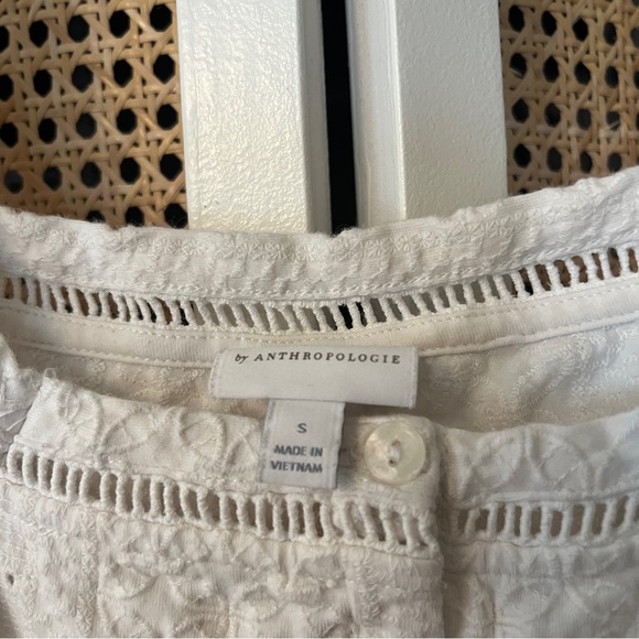 Anthropologie Eyelet Blouse - Picture 3 of 5